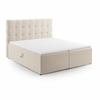 Bež boxspring postelja s prostorom za shranjevanje 180x200 cm Bali – Cosmopolitan Design