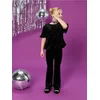 Sinsay - Komplet: bluza i pantalone - crno