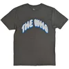 The Who Flag Cartoon (Back Print) Charcoal Grey L Majica