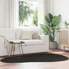 Tepih HUARTE Crna 140 x 200 cm Poliester