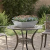 Vrtna saksija 5 pcs Srebrno 50 x 50 x 15 cm Cinkani čelik