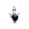 Pandora Majhen srebrn obesek Krilato srce ME 793626C01