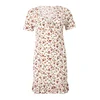 ONLY Obleka ONLMolly  oliva / magenta / temno roza / bela