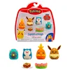 Figurice Pokémon Squish-a-longs - Eevee, Snorlax, Bellibolt in Torchic, 4 kosi (SQAL0068)