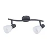 Rabalux Plafonska Spot lampa Soma, 2xE14, Crna