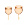 Menstrualne čašice Feel Good Menstrual Cup Orange