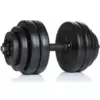 GYMSTICK uteži Vinyl dumbbell 61122-15 15kg
