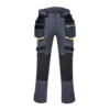 DX4 Monsun radne pantalone metal sive 56