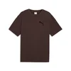 PUMA Essentials Elevated Cat Logo Relaxed Tee Men, Puma, Chocolate Brown, L