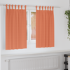 Zavjese za blackout s prstenovima 2 kom. Terakota 140 x 140 cm