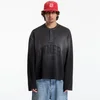 Majice Represent Owners Ls Henley UNISEX Weathered Black XL