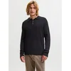 JACK & JONES Pulover črna