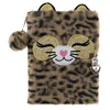 Tinka plišasti dnevnik s ključavnico - leopard (8-802165)