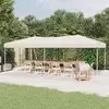 Sklopivi šator za zabave 3 x 6 m krem