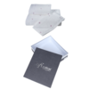 Darilni paket brisač in kopalnih brisač MICRO LOVE, 3 kos Bela / lila srca