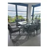 HANAH HOME Baštenska garnitura Hisar 6+1 Grey