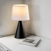Opviq Stona lampa Kona-15483, Crno-bela