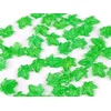 Plastične kroglice lističi mešanica oblik in velikosti - zelene (20 g)