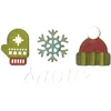 Sizzix 663098 Žep za relief komplet Zima