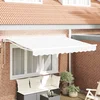 Okvir tende Bijeli 350 x 200 cm Poliester s PU premazom