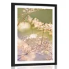 Plakat s paspartujem tihožitje iz rož - 40x60 no frame