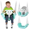 Ricokids 3-v-1 gugalnica z medvedkom, turkizna