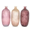 Dekor vaza staklo H38X15cm 649669