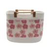 Cute&Cool HOME korpa drvene ručke roze, 42x28x32cm