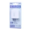 Remax Adapter Kiddy Series RP-U122, 33W, USB-A + Type-C, Bijeli