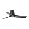 FARO 33827 - Plafonski ventilator HEY TUB S, crni, prečnik 90 cm + daljinski upravljač