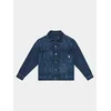 Tommy Hilfiger Jeans jakna Oversized Trucker Bleach KB0KB08135 Modra Regular Fit