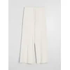 Sinsay - Wide leg pantalone od mekane trikotaže sa mješavinom viskoze soft touch - krem