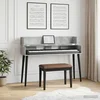 Studio radni stol Betonska siva 110 x 40 x 19,5 cm