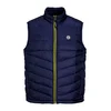 JACK & JONES Brezrokavnik Uno temno modra
