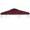 Den Streha za paviljon 2-delna 310 g/m2 3x3 m bordo