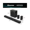 HISENSE AX5100Q Dolby Atmos soundbar sa bežičnim subwooferom crni