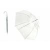 Prozirni bijeli vjenčani kišobran