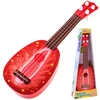 JOKOMISIADA Sadna kitara za otroke 37 cm IN0033 - Jagodna ukulele