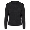 VERO MODA Pulover, črna