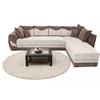 EuroAF Ugaona garnitura Milano, 275x145 cm, Bež-braon