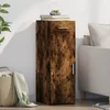 Komoda boja dimljenog hrasta 30x42,5x93 cm konstruirano drvo