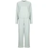 Puma Ženska komplet trenerka Loungewear Standard Sweat Suitt Fl Cl, 693995-29, Svetlozelena