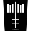 Marilyn Manson Cross Logo Našitek za šivanje 36 x 30 cm