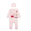 MINOTI Zeka za bebe sa kapicom GARDEN7, Roze