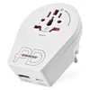 Univerzalni potovalni adapter za tujce v Srednjo Evropo, 1xUSB-C, 1xUSB-A