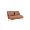 Atelier del Sofa Folde Sofa, 2 Sedišta, Braon