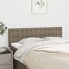 Vidaxl vidaXL Vzglavja za posteljo, 2 kosa, taupe, 72x5x78/88 cm, blago