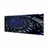 tulup.si Steklena slika Modra tunel 3d 140x70 cm 2 obešalnika