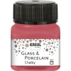 Kreul Chalky Steklena barva 20 ml Cozy Red