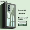 Koolife Maska za mobilni telefon Samsung Galaxy S23+, Providna
